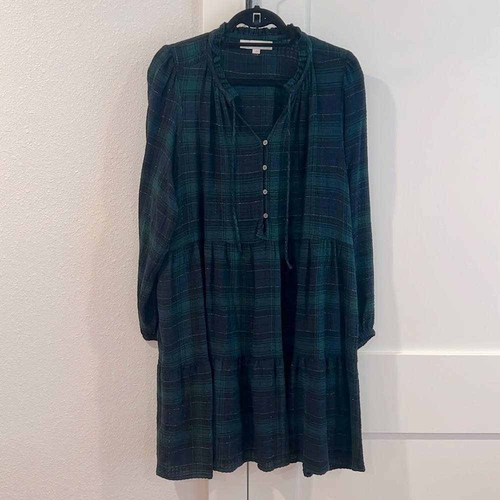 Ann Taylor LOFT plaid dress